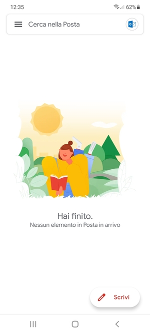 Il tuo account è pronto per l'uso