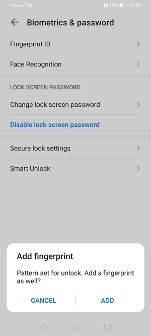 Select CANCEL