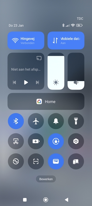 Schakel Wifi en Bluetooth uit