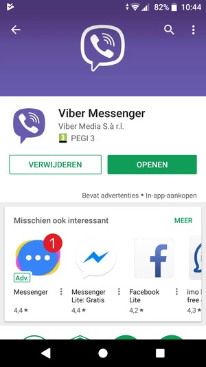 Selecteer OPENEN