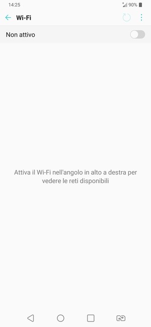 Attiva Wi-Fi
