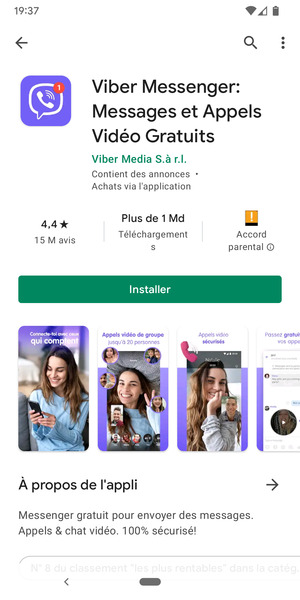 Sélectionnez Installer