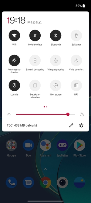 Schakel Wifi en Bluetooth uit