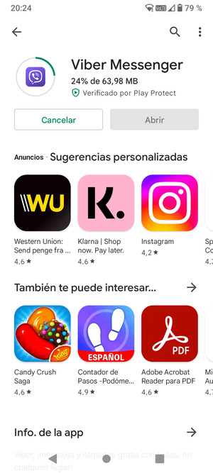Espere a que el proceso de instalación finalice