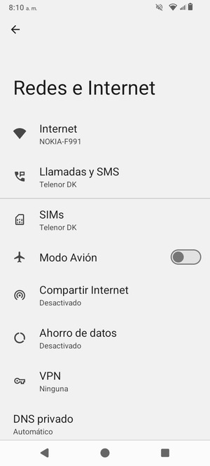 Seleccione SIMs