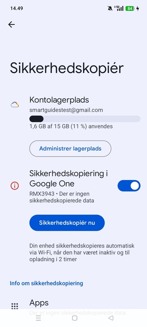 Vælg Kontolagerplads