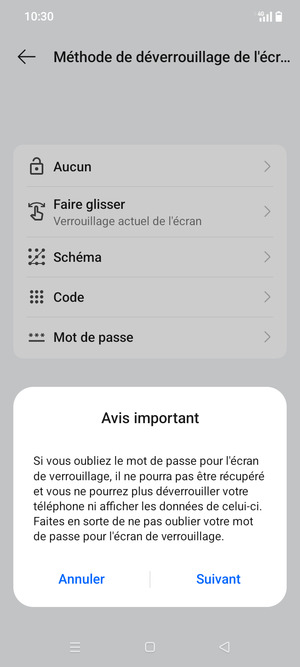Sélectionnez Suivant