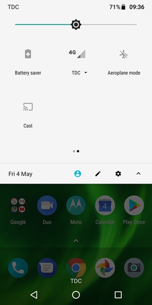 Turn Battery saver on
