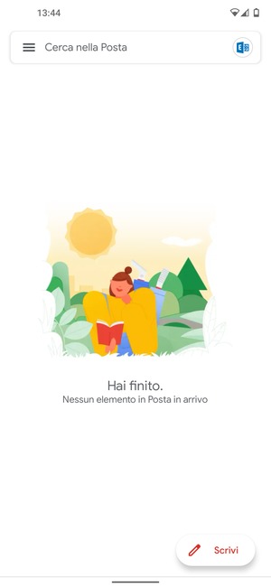 Il tuo account è pronto per l'uso