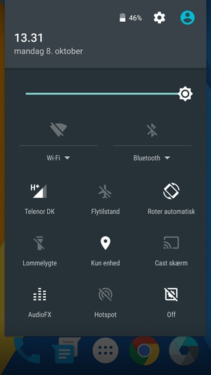 Slå Placering fra