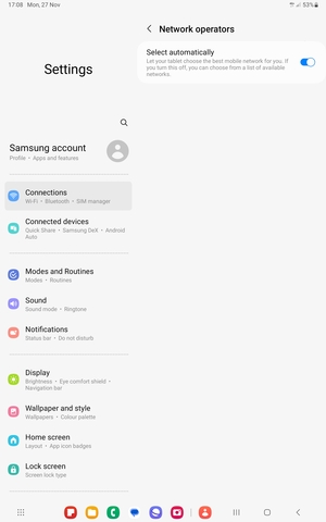 Turn off Select automatically