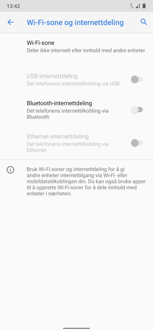 Velg Wi-Fi-sone