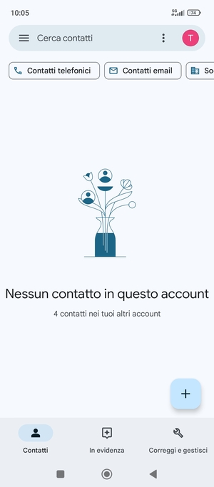 Seleziona Correggi e gestisci