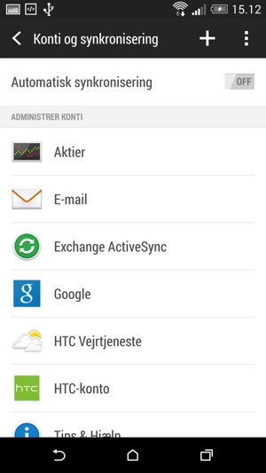 Vælg Google