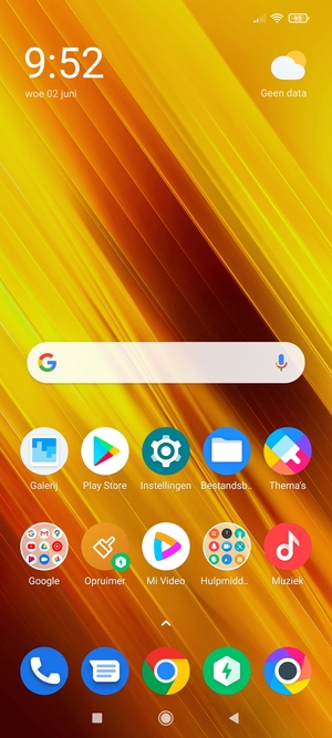 Selecteer Google