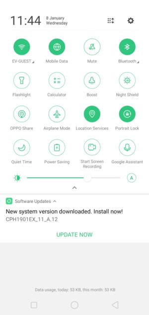 Turn off Wi-Fi and Bluetooth