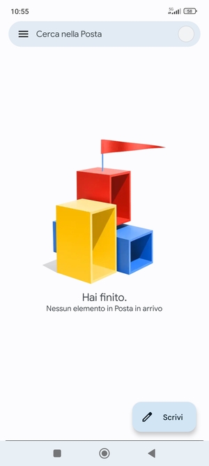 Il tuo account è pronto per l'uso