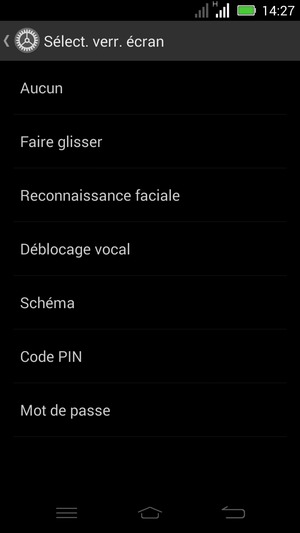 Sélectionnez Schéma