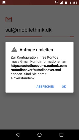 Wählen Sie OK