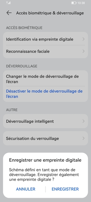 Sélectionnez ANNULER
