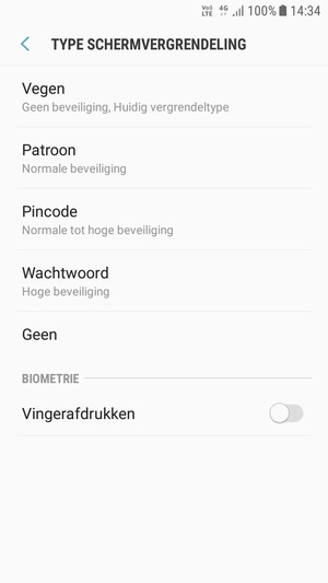 Selecteer Patroon