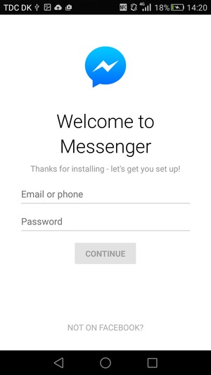 Your app is ready to use