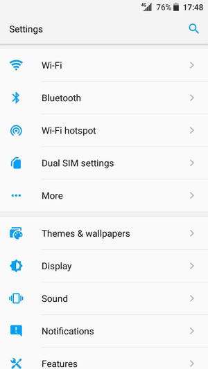 Select Wi-Fi hotspot