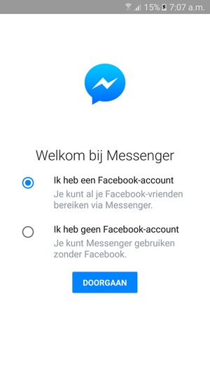 Uw app is klaar voor gebruik