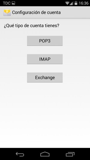 Seleccione Exchange