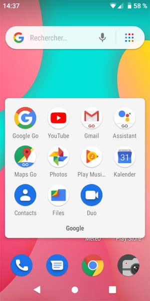 Sélectionnez Gmail