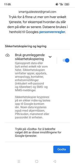 Velg Godta