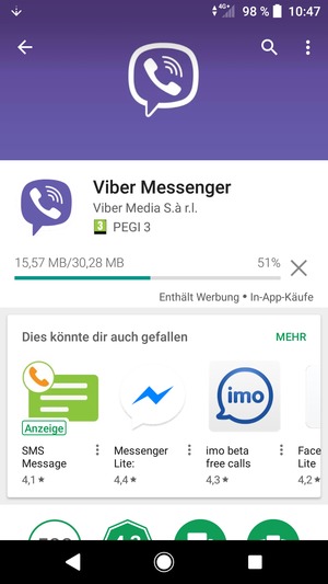 Warten Sie, bis der Installationsprozess  beendet ist