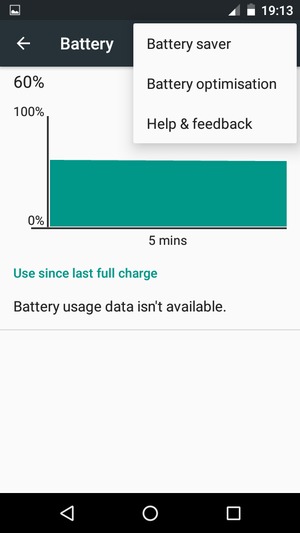 Select Battery saver