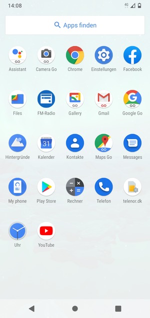 Wählen Sie Einstellungen