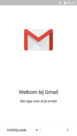Selecteer VOLGENDE