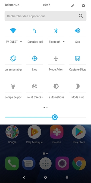 Désactiver le Wi-Fi et le Bluetooth