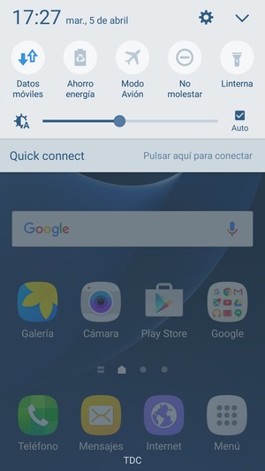 Para habilitar Modo Ultrahorro de energía, seleccione Ajustes
