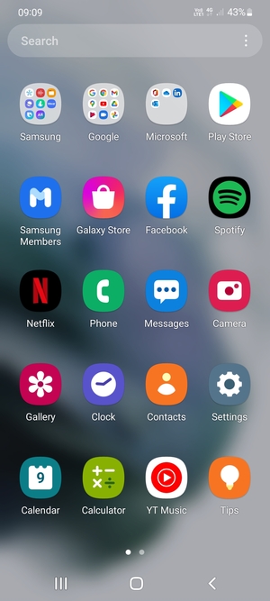 Select Settings