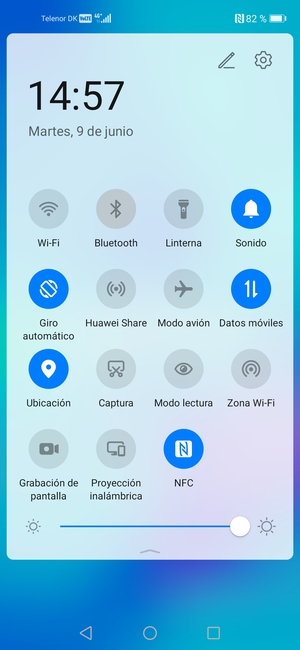 Desactive Ubicación