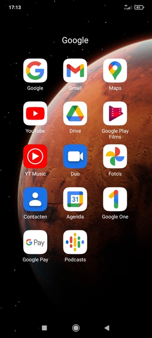 Selecteer Gmail