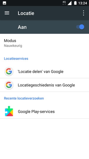 Schakel Locatie uit