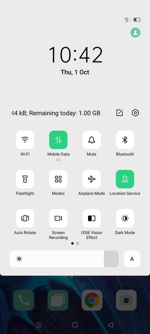 Turn off Location Service