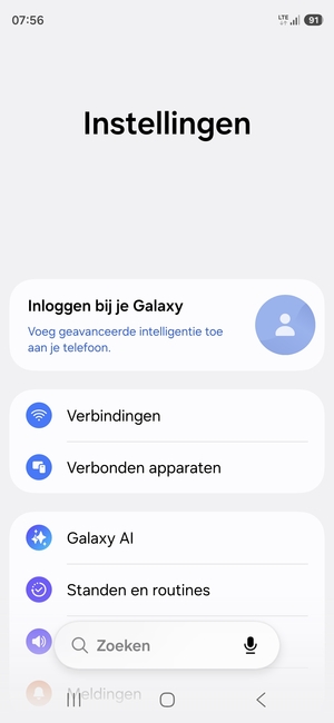 Selecteer Verbindingen