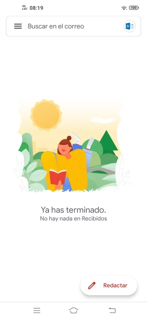 Su Hotmail está listo para usar