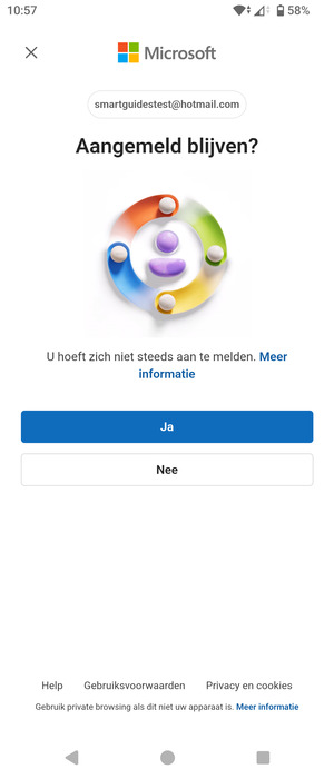 Selecteer uw voorkeursoptie