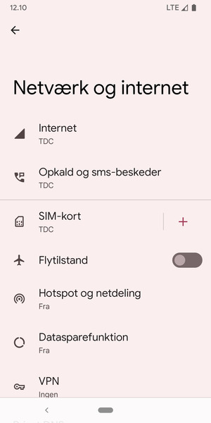 Vælg SIM-kort