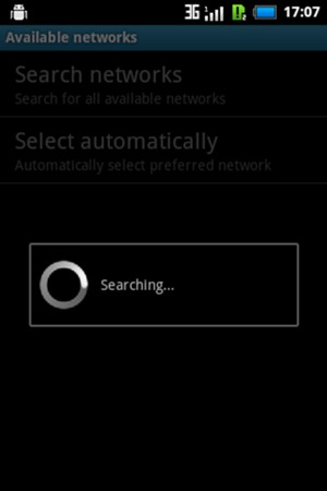 Wait for the search to finish
