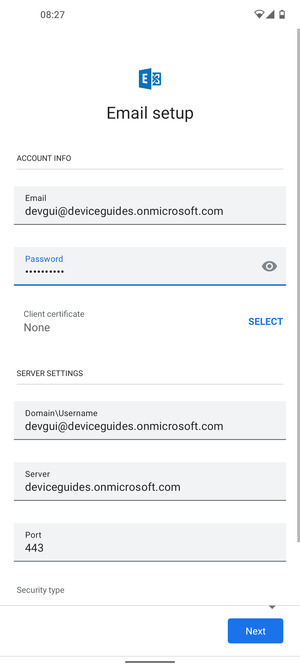 Enter your password