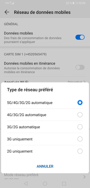 Sélectionnez votre option préférée