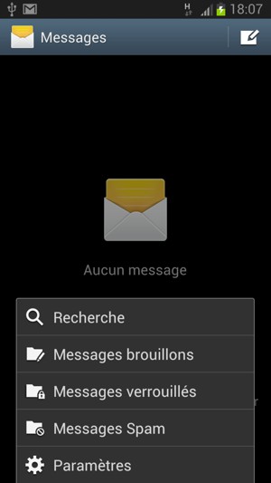 Sélectionnez Paramètres